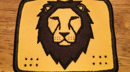 Lion Hat Patch
